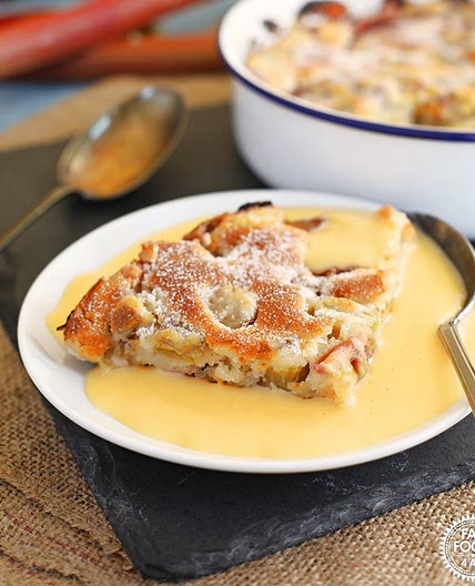 Rhubarb Pudding