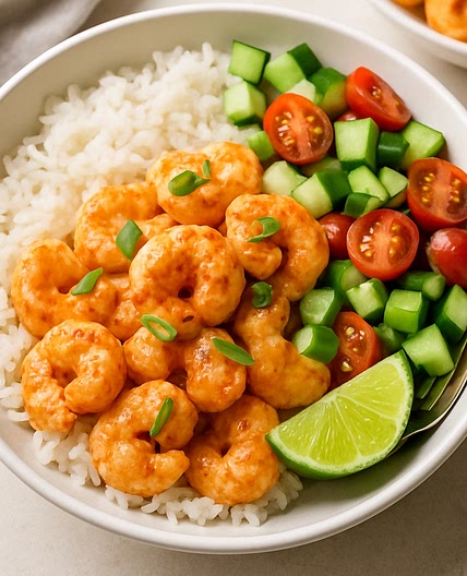 Bang Bang Shrimp Bowls