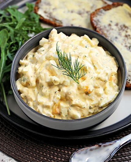 Healthy Egg Salad with Greek Yogurt (No Mayo)