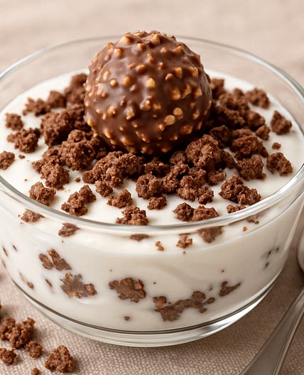 Ferrero Rocher Yoghurt Crumble