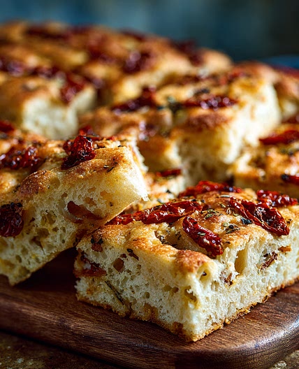 Sun-Dried Tomato Focaccia