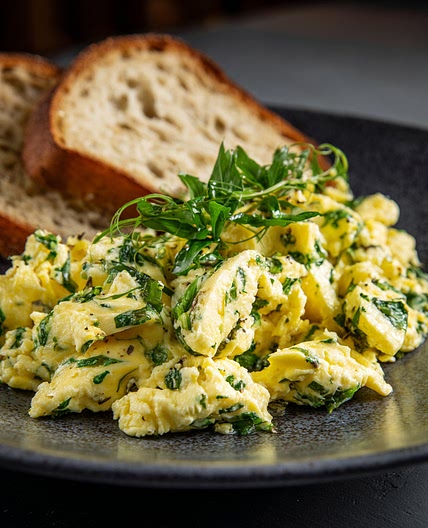 Scrambled Eggs with Herbs