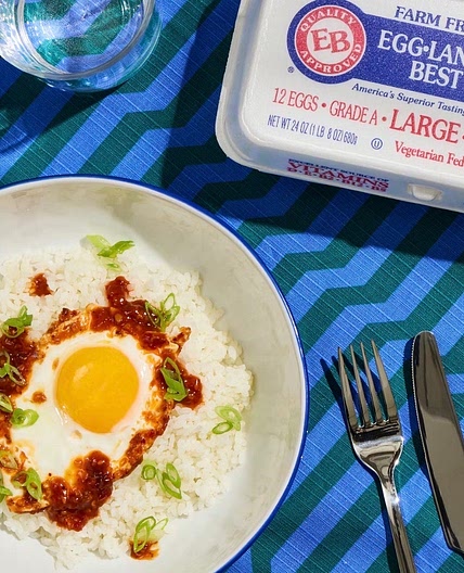 Chili-Soy Fried Eggs