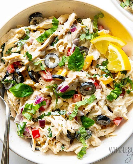 Mediterranean Chicken Salad (15 Minutes)