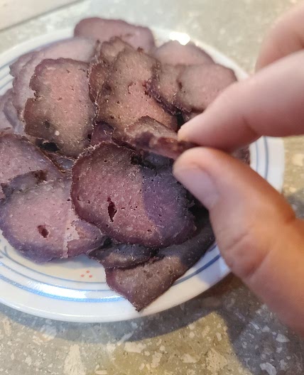 Homemade pepperoni #1
