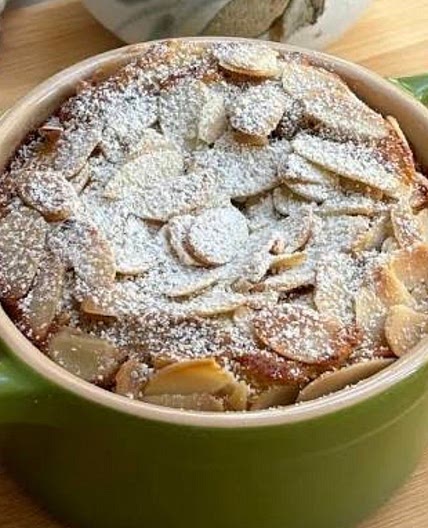 Almond Croissant Cake