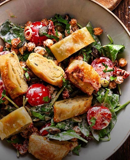 Maultaschen Salat 