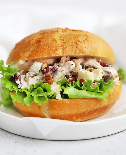 Apple Cranberry Chicken Salad