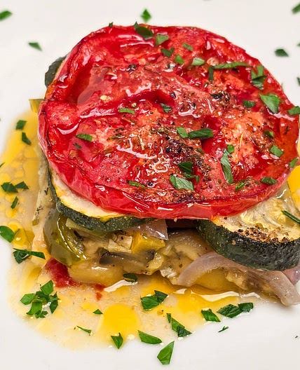 Greek Briam (Rustic Roasted Vegetables)