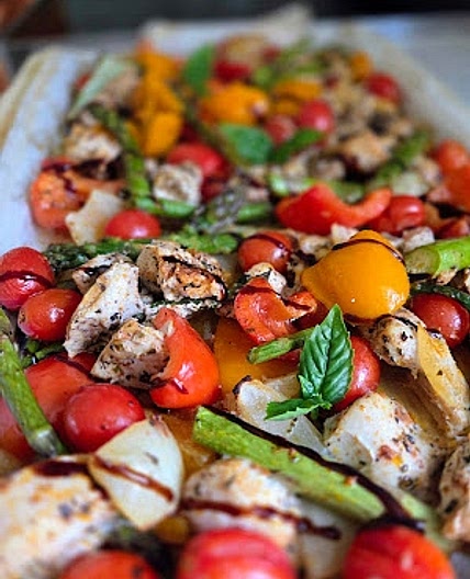 Italian Sheet Pan Chicken