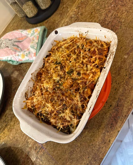 Spicy “Chicken” Pasta 