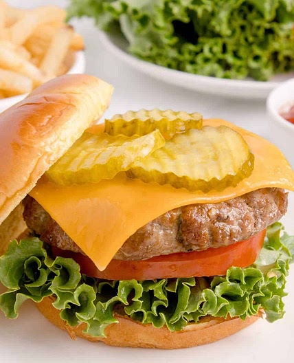 Juicy Air Fryer Hamburgers (Doneness Chart!)