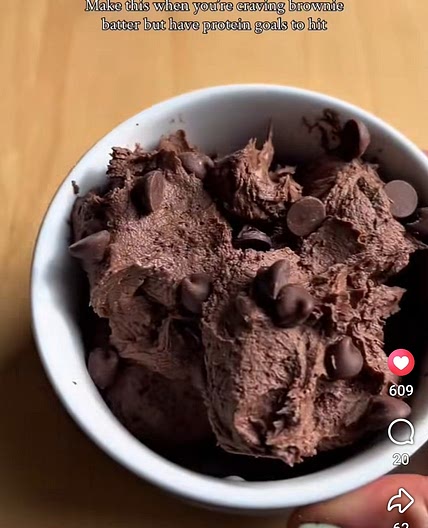 High-Protein Brownie Batter