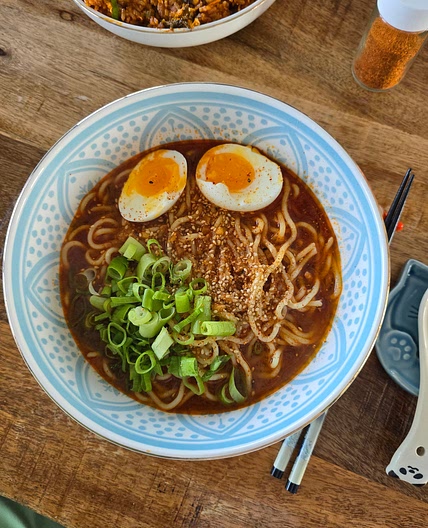 Spicy miso ramen