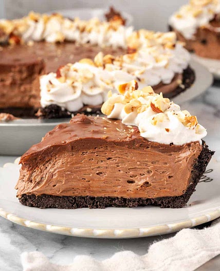 No Bake Nutella Pie
