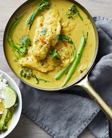 Anti-Inflammatory Coconut Fish Curry