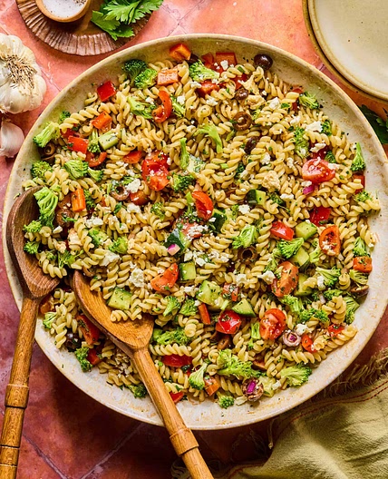 High Protein Pasta Salad