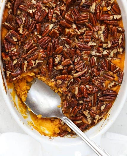 Paleo (or Vegan!) Sweet Potato Casserole