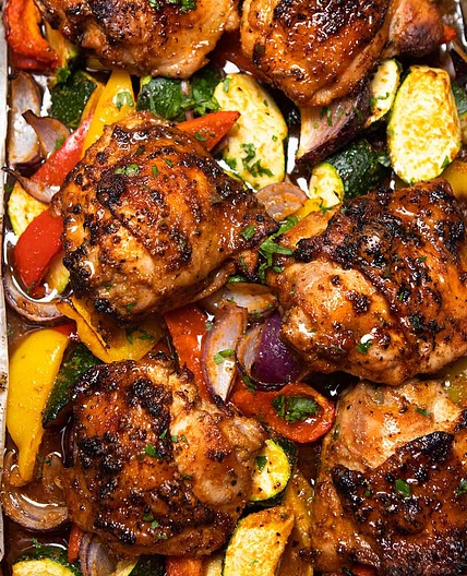 Sheet Pan Chicken and Veggies