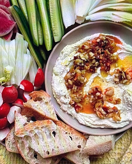 Whipped Feta Antipasti Dip