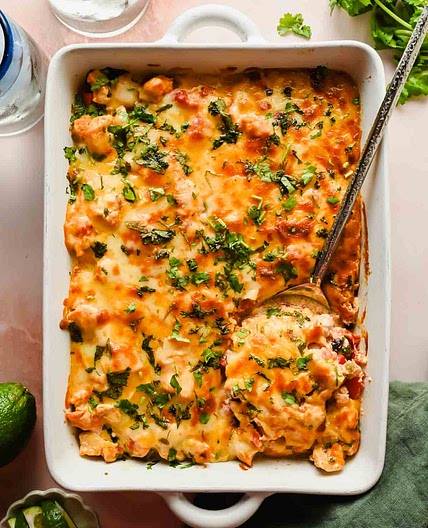 Chicken Taco Casserole Recipe