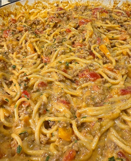Rotel Spaghetti