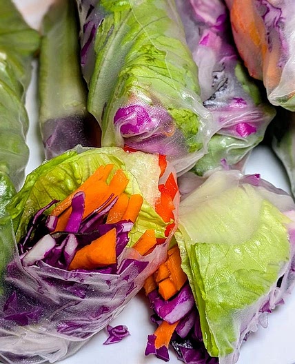 Fresh Veggie Spring Rolls