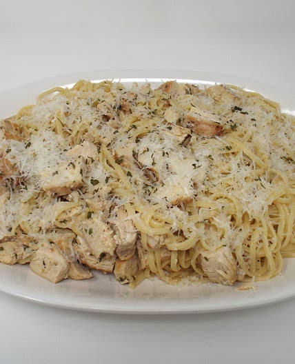 Garlic Knot Chicken and Linguine