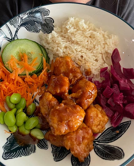 Chicken Poke Bowl