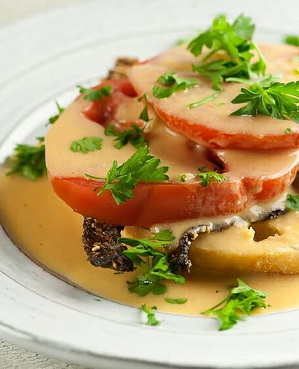 Tomato Bacon Welsh Rarebit