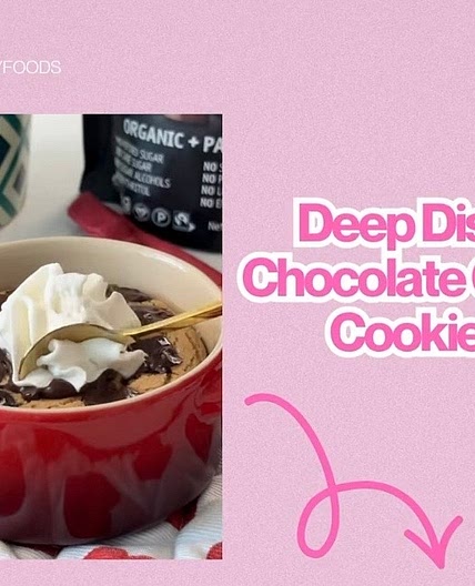 Single serve Deep dish cookie 