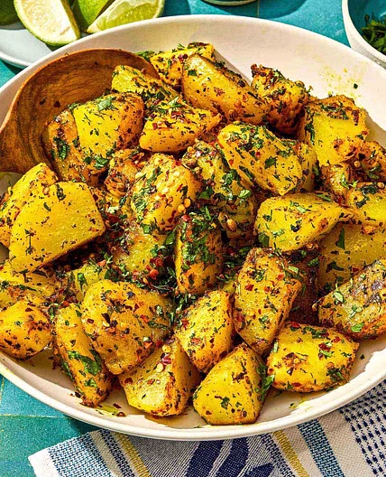 Batata Harra: Middle Eastern Spicy Potatoes
