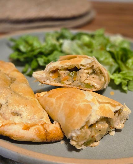 Chicken Pot Pie Empanadas