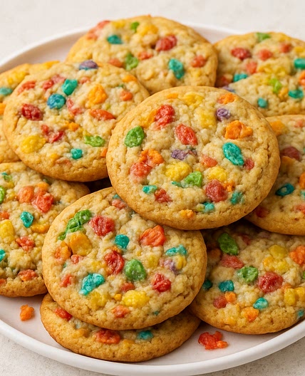 Fruity Pebbles Cookies