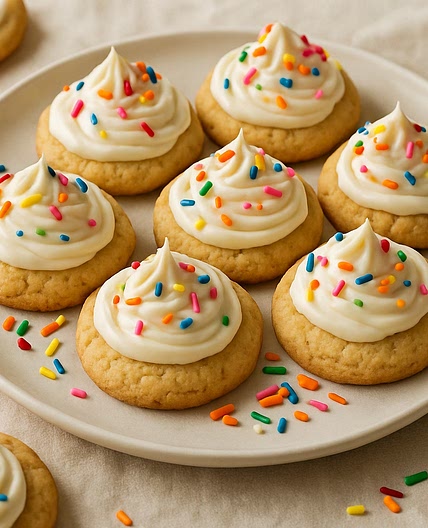 Vanilla Cupcake Cookies