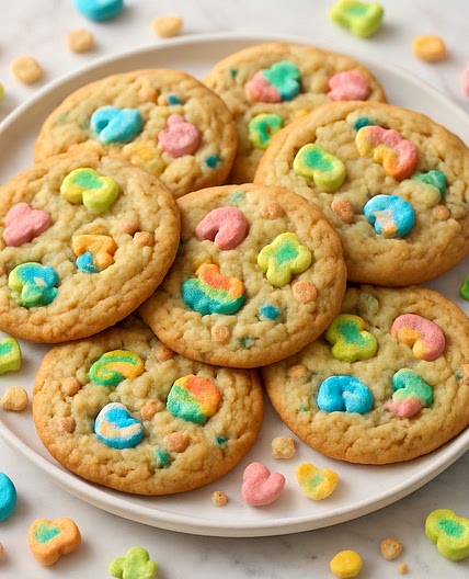 Lucky Charms Cookies