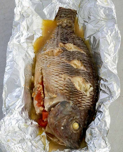 Pinaputok na Tilapia