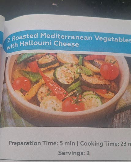 Roasted Mediterranean Vegetables with Halloumi