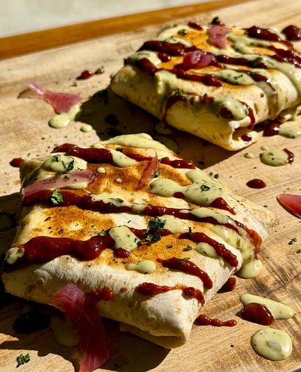 Blackstone Breakfast Chorizo Crunchwraps