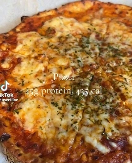 Protein pizza