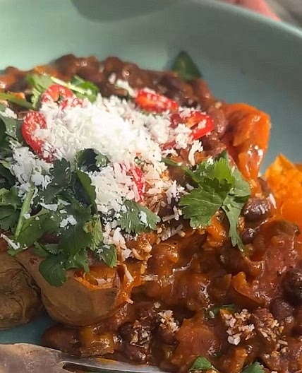 Coconut Black Beans 