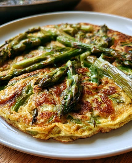 Chicken and Asparagus Crepes