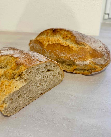 Schnelles Ciabatta (anti entzündliches Brot)