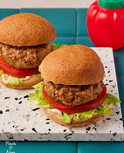 Pork and Apple Burgers | Slimming & Weight Watchers Friendly