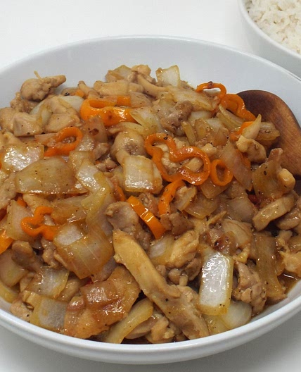 Chinese Black Pepper Chicken