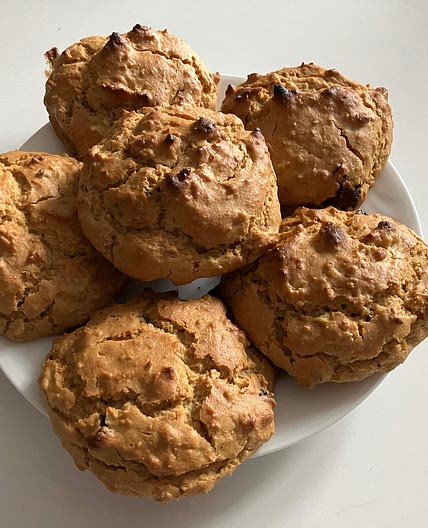 Chickpea peanut butter cookies