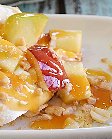 Caramel Apple Pudding No-Bake Dessert