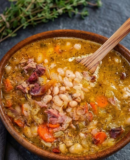 Ham Bone Bean Soup
