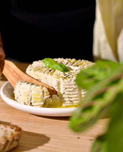 2 ingredient plant-based ricotta cheese! 🌱
