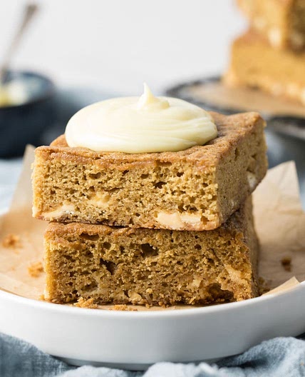 Sourdough Blondies